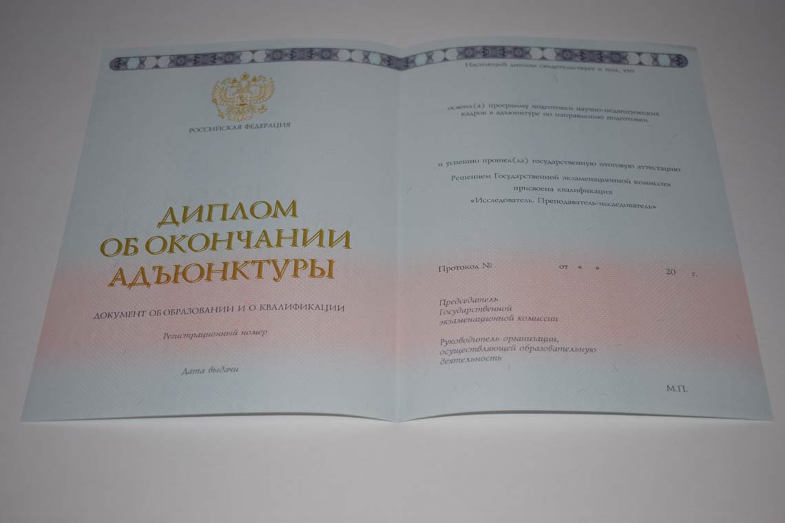 Диплом Адъюнктуры 2014-2025 в Королёве