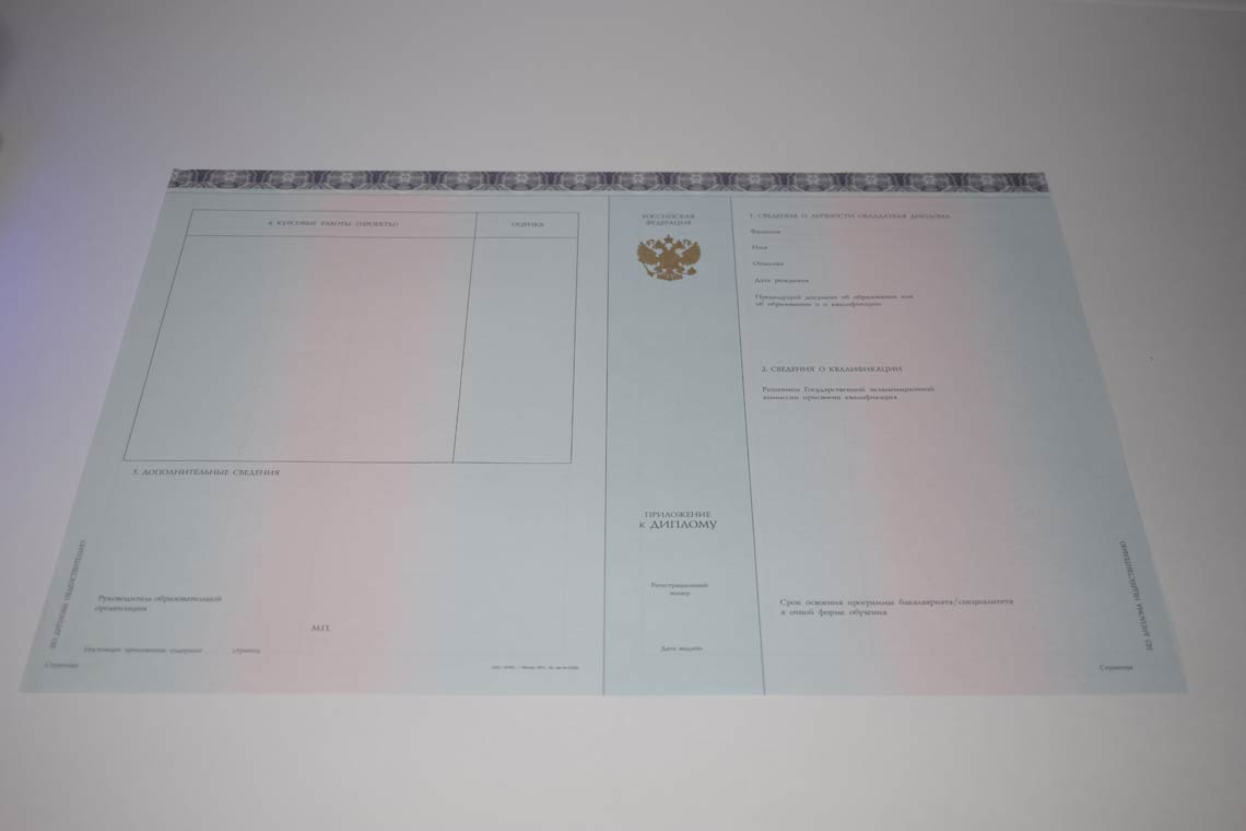 Диплом МГИМО 2014-2025 в Королёве приложение